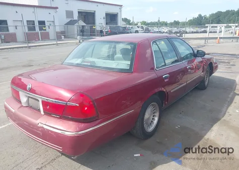 2002 Mercury Grand Marquis Ls из США, поврежденный, VIN 2MEFM75W02X615915